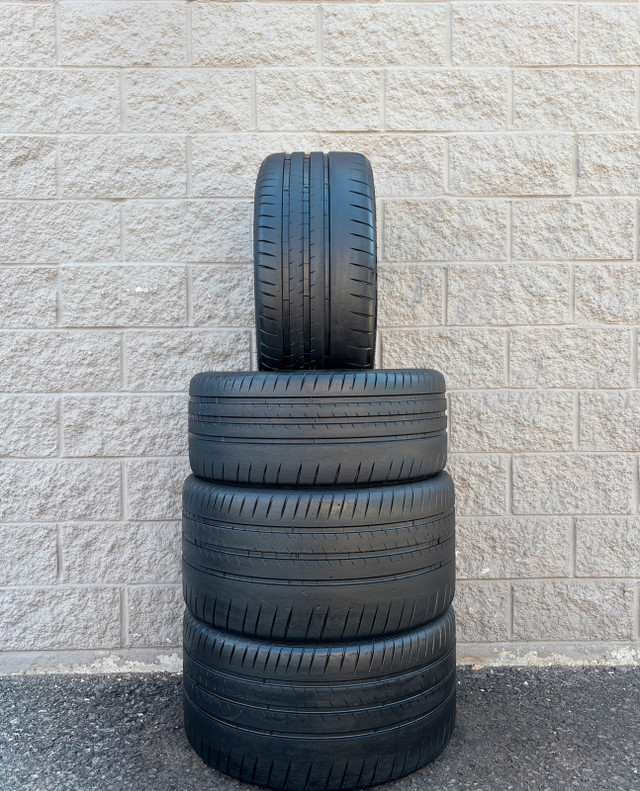 (95%) 2x 255/35ZR20 & 2x 315/30ZR21 Michelin MPSC2 Summers in Tires & Rims in City of Toronto