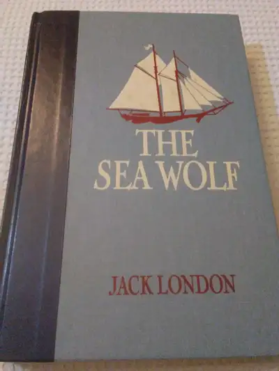 The Sea Wolf by Jack London classic literature book, View more