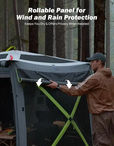 JOYTUTUS Dual-Use Pop up SUV Tents for Camping, View more