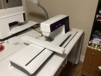 Pfaff 4.5 embroidery machine. Comes with all original attachment