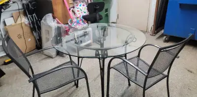 Glass Patio Set, View more