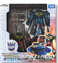Transformers united rumble & frenzy