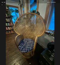 Peacock Chair - $150