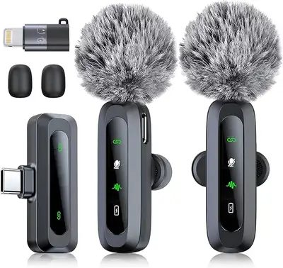 Wireless Lavalier Microphone, View more