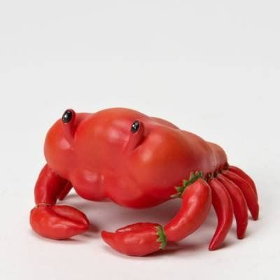 Enesco Home Grown Red Bell Pepper Crab -Very Rare Retired in Arts & Collectibles in City of Halifax - Image 3