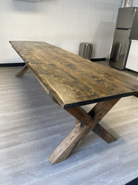 kitchen table,Reclaimed solid hardwood oaks maples and hemlocks