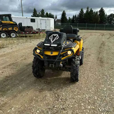 Runs and drives great . Comes with click and go blade . Everything works but winch is seized. 2591 k...