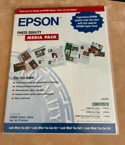 Epson Photo Paper Pack Lot, View more