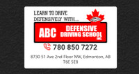 Driving School Edmonton  780-850-7272