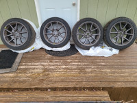 Model 3 18 inch rims with winter pirreli sottozero tires
