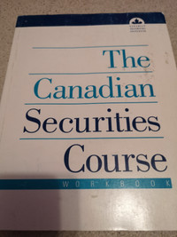 Canadian Securities Course Vol.1-3 + Workbook