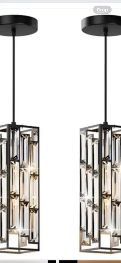 Hampton Bay Crystal Pendant Lights, View more