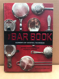 Hardcover Book - The Bar Book - Elements of Cocktail Technique
