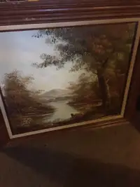 1950’s oil painting 