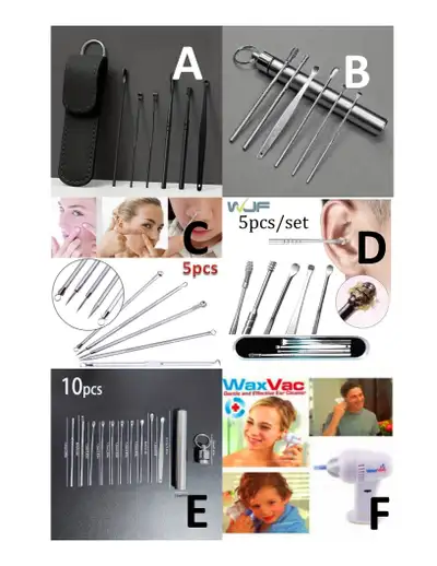 Accessoires de Nettoyage pour la Cire d'oreilles (5), View more