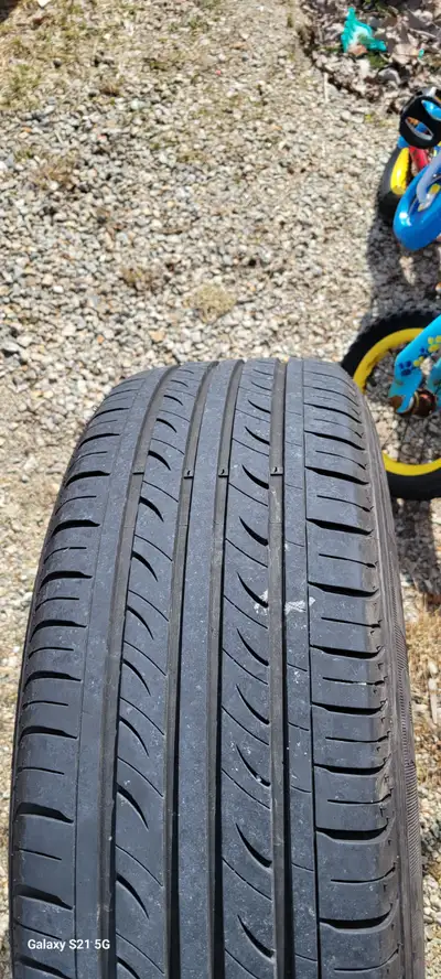 I have a set of four tires on rims for sale 225 60 17