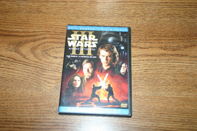 Star Wars Revenge of the Sith 2 DVDs dans CD, DVD et Blu-ray  à Longueuil/Rive Sud