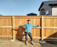 Best price wood Fence deck Builder Winnipeg Manitoba