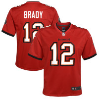 NFL Tampa Bay Buccaneers Youth Large "Tom Brady" Nike Jersey