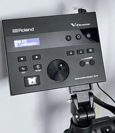 Module de drum électronique Roland TD-07, View more