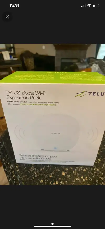 Wifi booster, can be used to boost any wifi signal. New unopened. Pickup Beaumont area or possibly a...