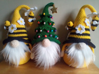 Crocheted Gnomes