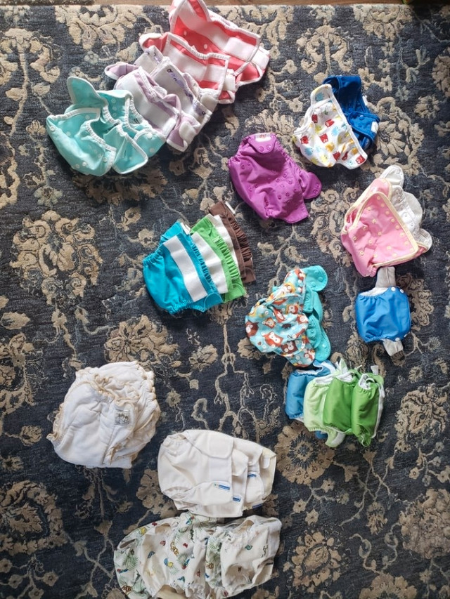 Lot of Reusable Cloth Diapers  dans Bain, table à langer  à Kitchener / Waterloo