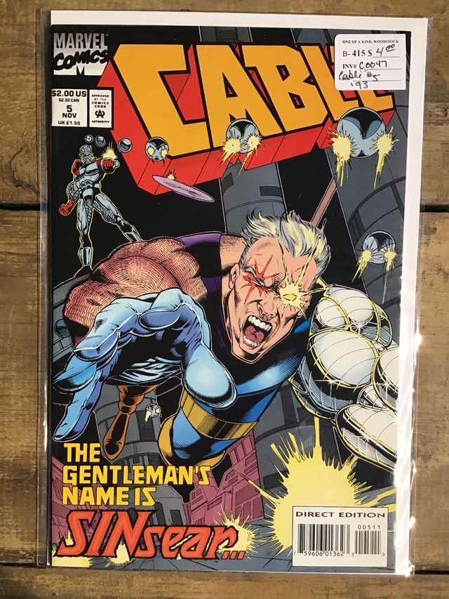 Three Cable Marvel Comics in Comics & Graphic Novels in Woodstock - Image 2