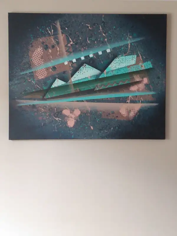 Large Wall Art Canvas  - H- 50" W- 40" in Home Décor & Accents in Kitchener / Waterloo - Image 6