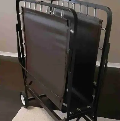 Folding Cot on Wheels, View more