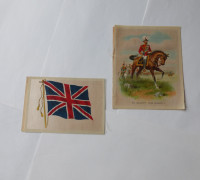 Antique 1913 Tobacco Silks King George V and Union Jack