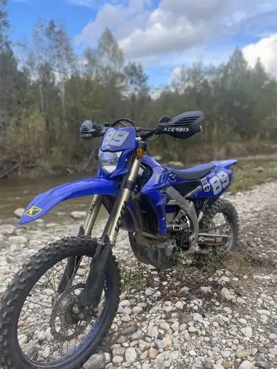 Selling my 2021 WR450F — bike is very fast and torquey, pulls hard in every gear and has lots of upg...