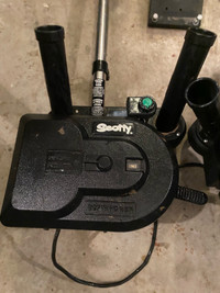 Scotty Depthpower electric downriggers and trolling motor 
