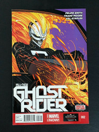 ALL NEW GHOST RIDER #2MARVEL COMICS 2014 VAL STAPLES SMITH VF/NM