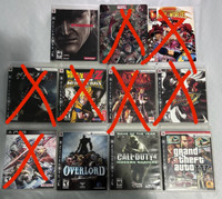 PS3 Games Lot 