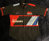 Team Suzuki GSX-R Racing Shirt - Large