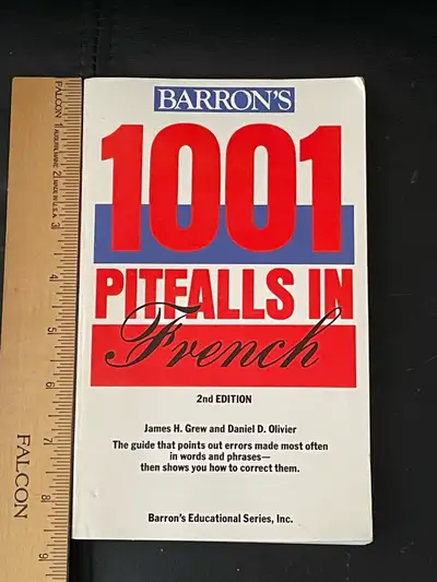  Barron's 1001 pitfalls in French softcover book, View more