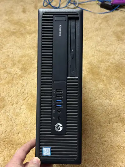 Great condition HP Desktop with Quadcore processor. Built in WIFI, graphics, audio etc. You will nee...