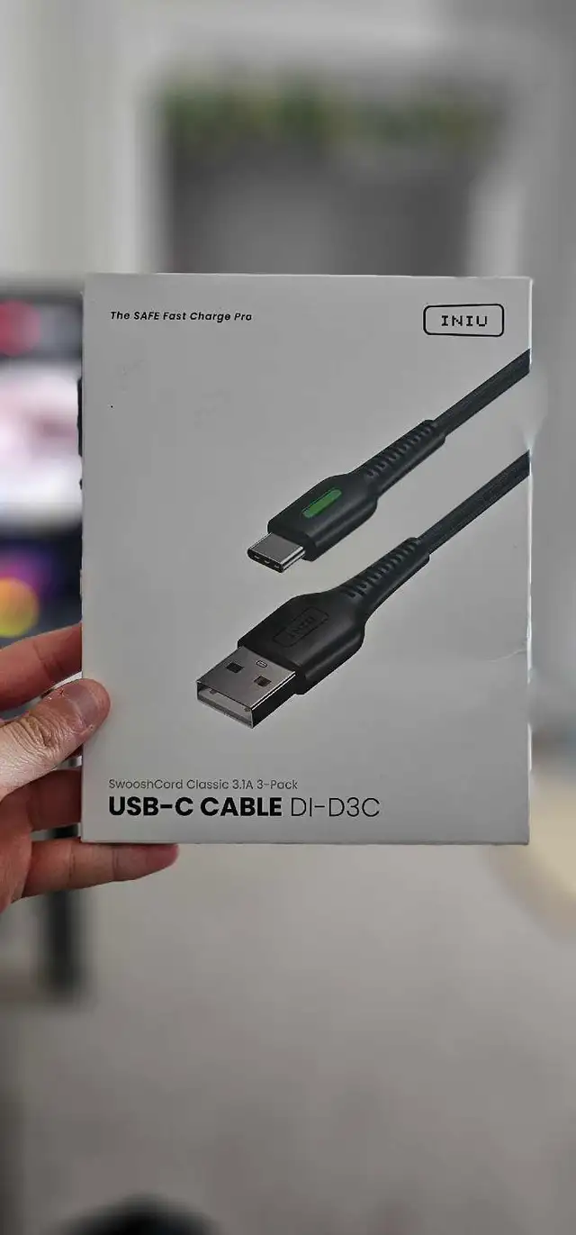 Fast Charging USB C Cables - 3 Pack414906841993717760