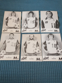 1983 NASL Toronto Blizzard set of 19 player pictures