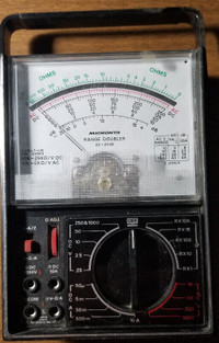 Vintage Micronta  Analog  Multimeter - VOM