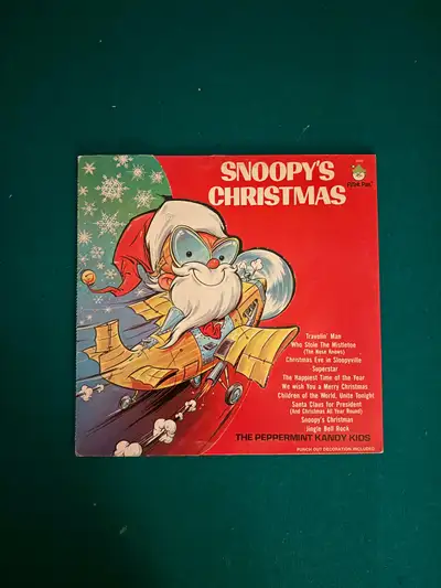 Snoopy’s Christmas vinyl, View more
