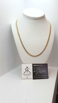 10k yellow gold chain solid