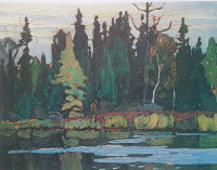 NORTHERN FOREST print By Lawren Harris