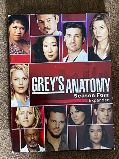 Grey's Anatomy: The Complete Fourth Season-5 DVDs 1-17, View more