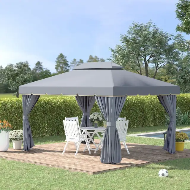 Outsunny Gazebo in Patio & Garden Furniture in Hamilton - Image 4