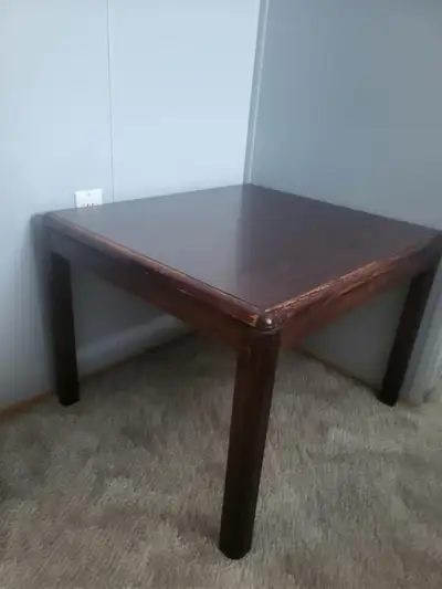 Vintage solid wood coffee or end table or (child's table), View more