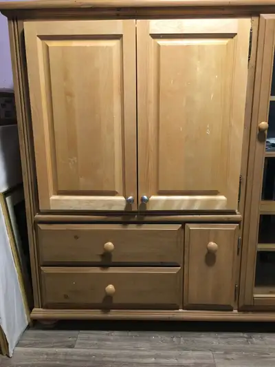 Cabinet télévisons avec tiroir, View more