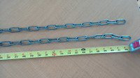 2 Chaines Galvanisées 3/16 42 pouces (221223-G55)