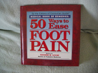50 ways to Ease Foot Pain Book